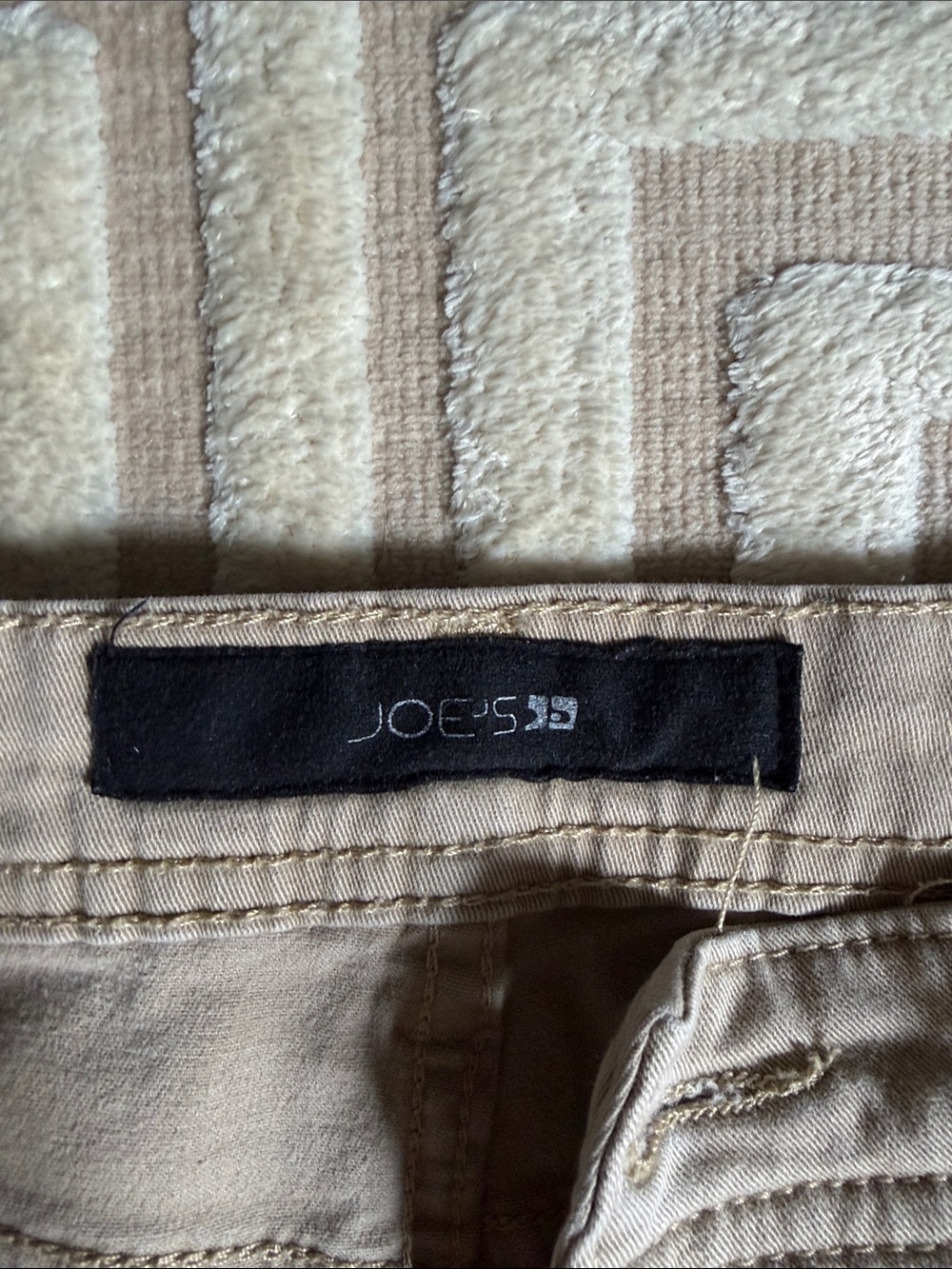 Boy’s Joe's Tan Slim Straight Khaki Pants - Picture 2 of 4